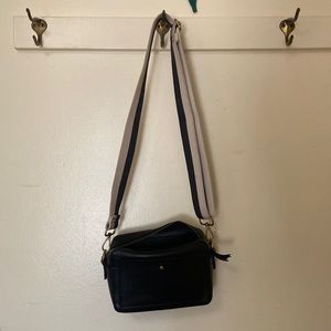 Madewell leather camera bag